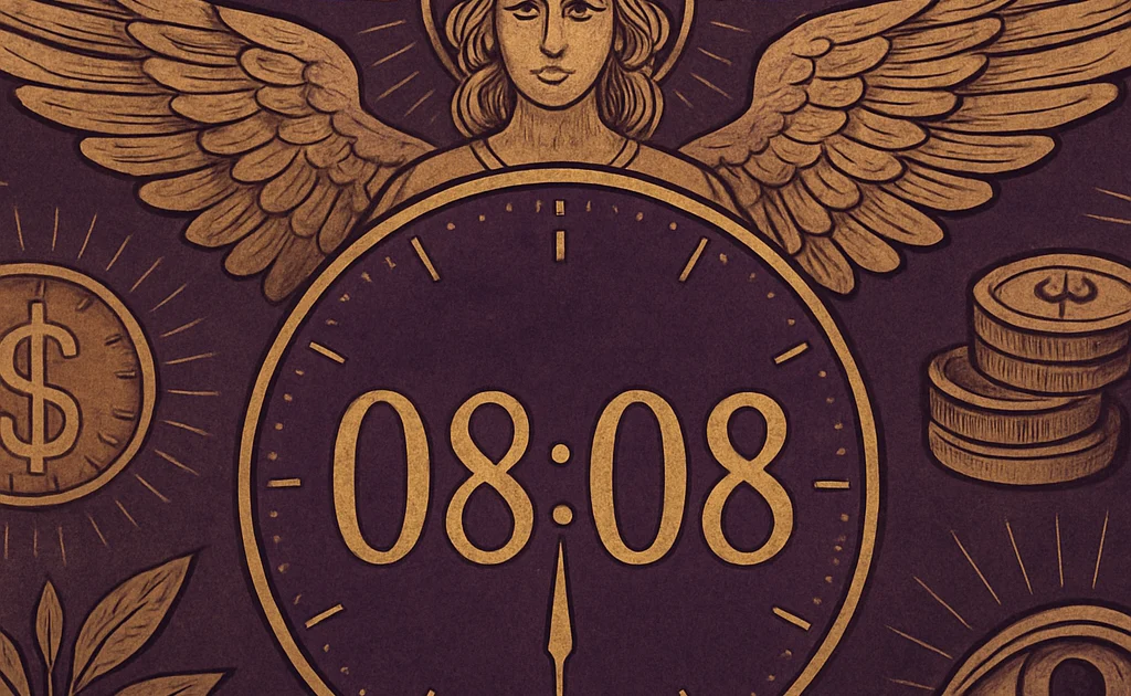 08:08 на годиннику в ангельській нумерології та значення для фінансів