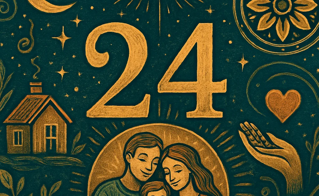 Число 24 у нумерології: сім’я, стабільність і гармонія