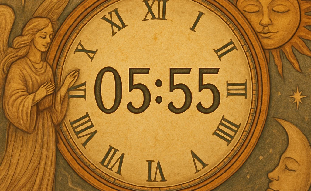 Що символізує 05:55 на годиннику в ангельській нумерології